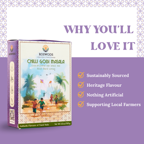 Cauliflower Fry Ready-to-go Spice Mix- Chilli Gobi Masala