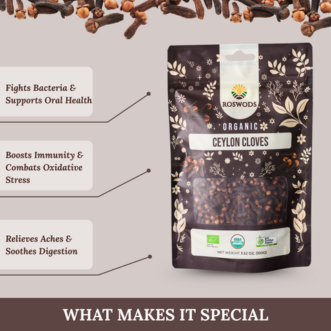 Australian Certified Organic Ceylon Cloves - Aromatic & Fresh