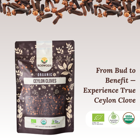 Australian Certified Organic Ceylon Cloves - Aromatic & Fresh