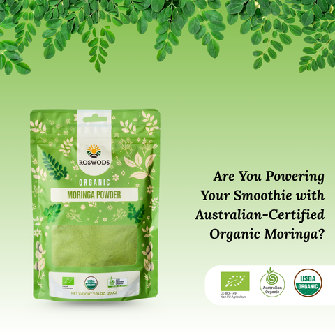 Australian Certified Organic Ceylon Moringa Powder – Superfood
